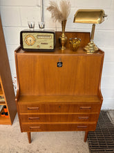 Load image into Gallery viewer, Danish-Style MCM Teak Secretary Desk