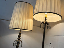 Load image into Gallery viewer, Ornate Hollywood Regency-Style Table & Floor Lamps