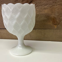 Load image into Gallery viewer, Milk glass goblet
