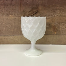 Load image into Gallery viewer, Milk glass goblet
