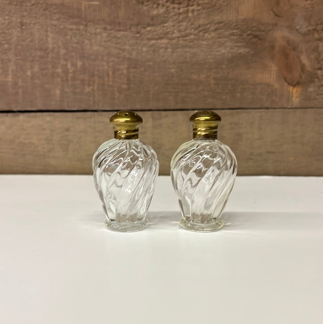 Art deco salt and pepper shakers