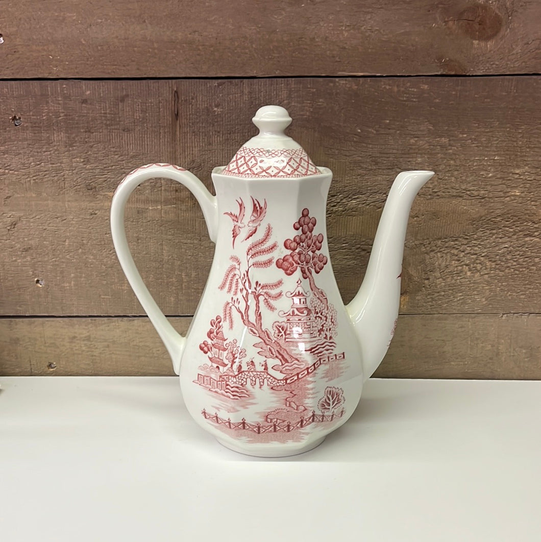 Willow Ironstone Teapot