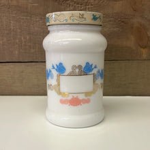 Load image into Gallery viewer, Unique milk, glass jar with lid
