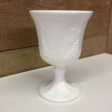 Load image into Gallery viewer, Milk glass pedestal dish
