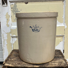 Load image into Gallery viewer, Five Gallon Crown crock
