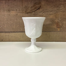 Load image into Gallery viewer, Milk glass pedestal dish
