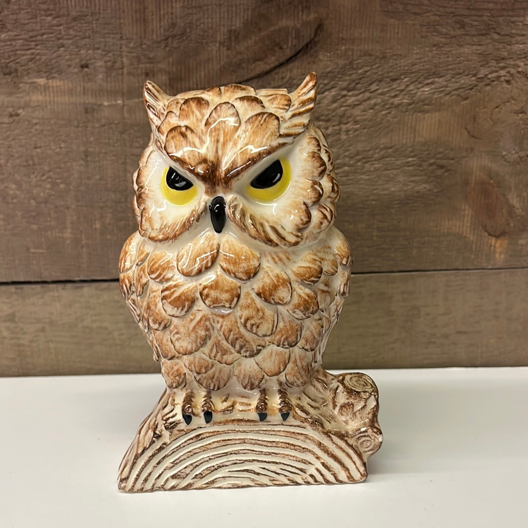 Detailed pottery Owl