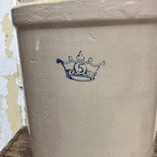 Load image into Gallery viewer, Five Gallon Crown crock
