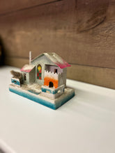 Load image into Gallery viewer, Pink Roof Putz House
