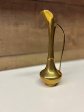 Load image into Gallery viewer, Thin Brass Vase
