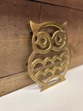 Load image into Gallery viewer, MCM Brass Owl Trivot
