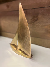 Load image into Gallery viewer, Large Brass Sailboat
