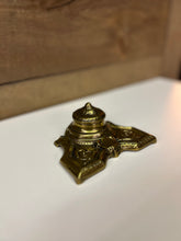 Load image into Gallery viewer, English antique brass InkWell
