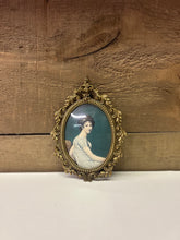 Load image into Gallery viewer, Victorian girl in frame
