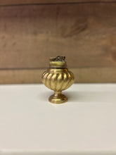 Load image into Gallery viewer, Vintage brass pedestal lighter
