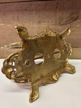 Load image into Gallery viewer, Art Nouveau brass letter holder
