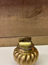 Load image into Gallery viewer, Vintage brass pedestal lighter
