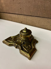 Load image into Gallery viewer, English antique brass InkWell
