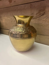 Load image into Gallery viewer, Brass Rose Vase
