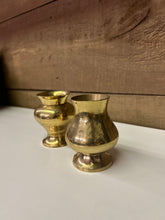 Load image into Gallery viewer, Brass etched Vases
