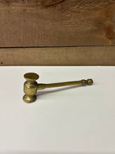 Load image into Gallery viewer, Brass gavel/mallet
