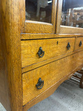 Load image into Gallery viewer, Oak China/Display Hutch

