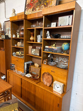 Load image into Gallery viewer, MCM Teak Custom Wall Unit
