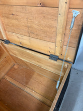Load image into Gallery viewer, Early Pine Storage Chest – Rosehead Nails – Original Paint
