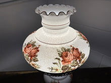 Load image into Gallery viewer, Floral “Gone With The Wind” Hurricane Parlor Lamp
