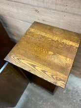 Load image into Gallery viewer, Quarter-Sawn Oak Storage Cabinet w/ Locking Door
