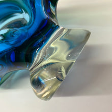 Load image into Gallery viewer, Chalet glass/art glass dish/ashtray
