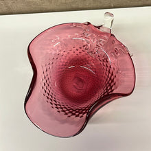 Load image into Gallery viewer, Art glass strawberry dish
