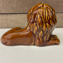 Load image into Gallery viewer, Vintage, brown lion, ceramic Ashtray
