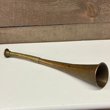Load image into Gallery viewer, Small, Brass, hunting horn
