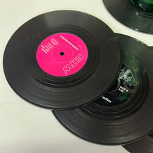 Load image into Gallery viewer, Vinyl coasters set of six
