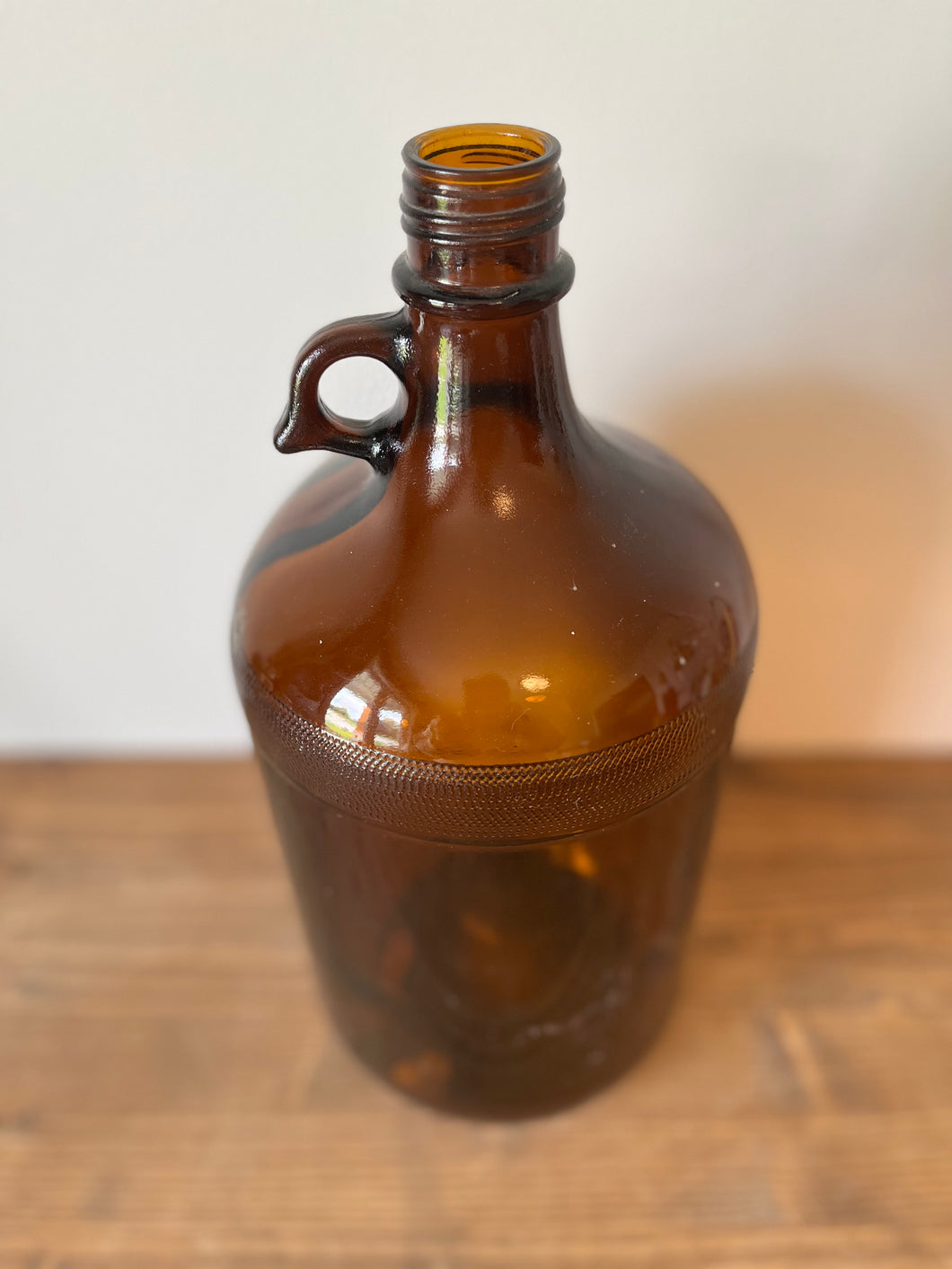 Amber Glass jug