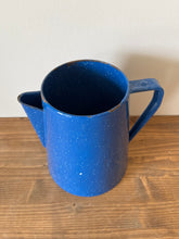 Load image into Gallery viewer, Blue enamelware jug
