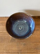Load image into Gallery viewer, Blue clay decor bowl
