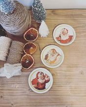 Load image into Gallery viewer, Santa coasters
