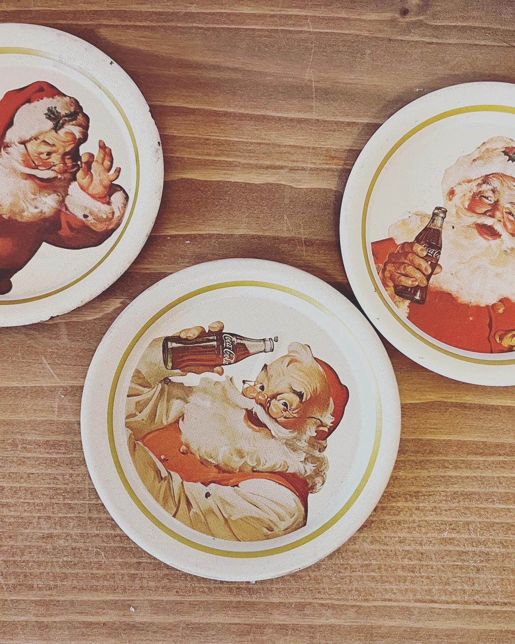 Santa coasters