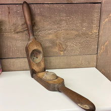 Load image into Gallery viewer, Antique wood lemon press
