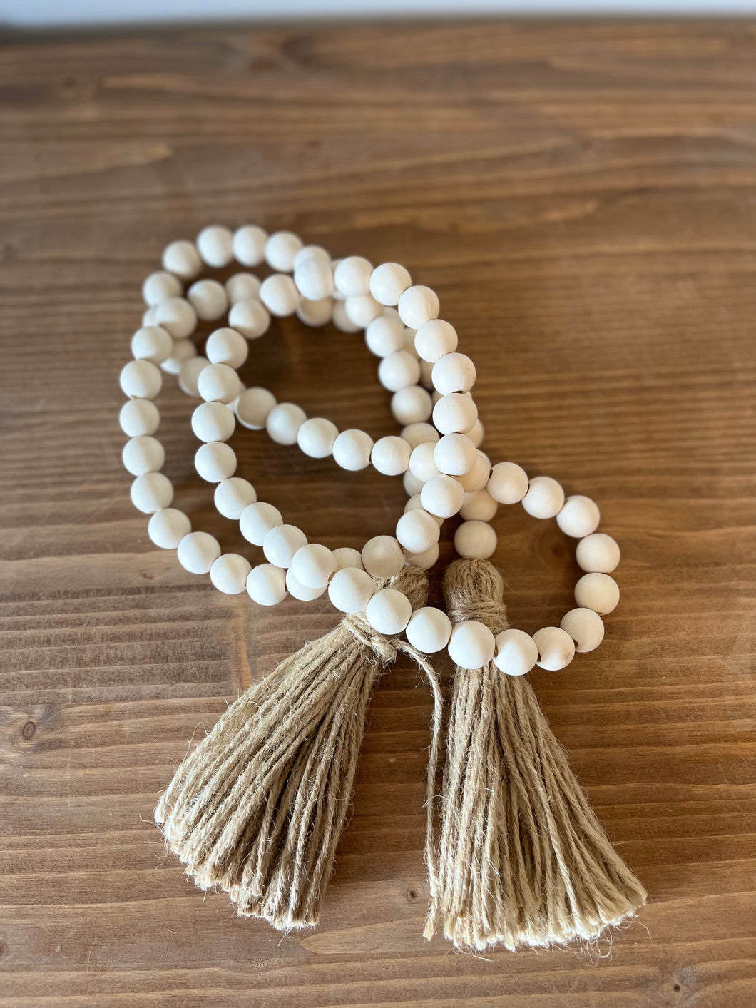 Wood Bead Garland
